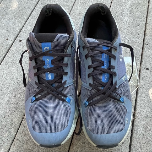 ON Running CLOUDFLYER 4 Men Size M9 Running Shoes Blue Low Cloud 71.98675 - Picture 3 of 17